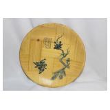 A Chinese Bamboo Plate