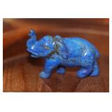 Lapis Lazuli Gemstone Elephant