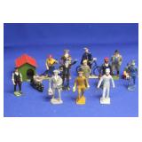 Lot of 15 Metal Figurines