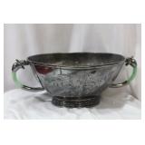 A Chinese Export Silverplated Bowl