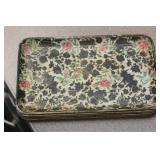 Lot or Set of 5 Japanese Trays