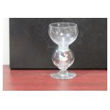 A Bimini Rooster Glass Goblet