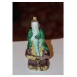 Chinese Ceramic Sanchi Figurine