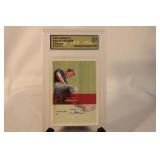 Tim Drew Autographed Baseball Card Graded