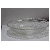 A Pressed Glass Bowl