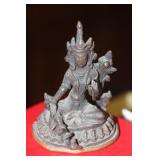 Sino Tibetan Bronze God