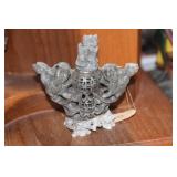 Chinese Soapstone Incense Bottle