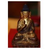 Sino Tibetan Bronze God