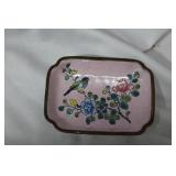 An Enamel Chinese Square Dish