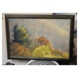 Framed Print on Canvas