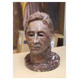 Signed Ach Terracotta Sculpture