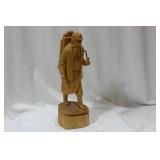 A Handcarved Wooden Figure