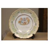 1910 Pottery Calander Plate