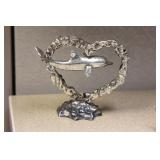 Silverplate dolphin
