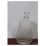 A Pressed Glass Flask for Spirit