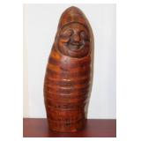 A Chinese Bamboo Figure