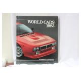 Hardcover Book: World Cars 1983