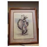Edmund Czajkowski 1990 'Walking Bear' Lithograph