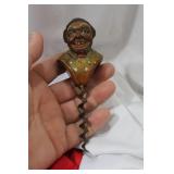 A Vintage German Wooden Figueral Cork Opener