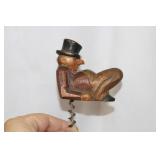 A Vintage German Wooden Figueral Cork Opener