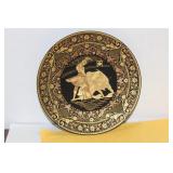 An Italian Metal Plate