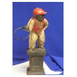 An Antique/VintageCast Iron Jockey