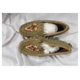 A Beaded Native American Moccasin