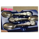Lot of 12 Souvenir Spoons
