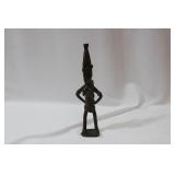 A Bronze Female Figurine with Baby