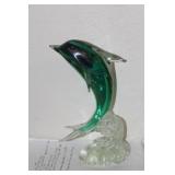 Art Glass Dolphin