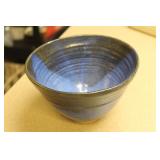 Signed MTS Art Pottery Bowl
