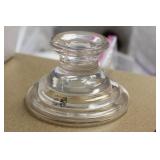 Global View Crystal Candle Holder