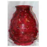 A Cranberry Lamp Shade