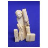 A Japanese Carved Okimono