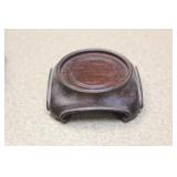 Vintage Wooden Vase Stand