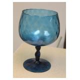 Teal Colour Goblet/Vase