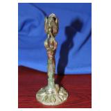 A Vintage Bronze Candle holder