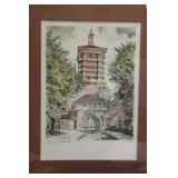 signed J. Kaetner Lithograph