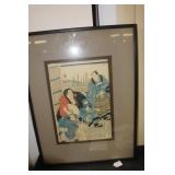 Antique Japanese Woodblock Print
