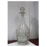 A Pressed Glass Decanter