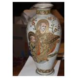 Antique Japanese Satsuma Vase
