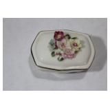 A Ceramic Floral Box