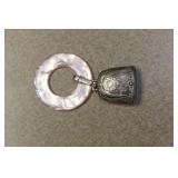 Baby Teething Sterling Rattle