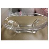 Signed Heavy Lead Crystal Bowl