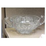 2 Handle glass bowl