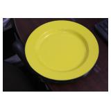 Set of 6 Enamel on Copper Plates