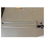 Lot of Two Art Glass Stirs