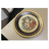 Antique Gold Gilted Plate