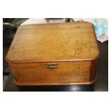 Antique, most likely Cedar Wood Box