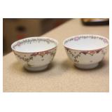 Pair of Antique Chinese Export Small Bowls